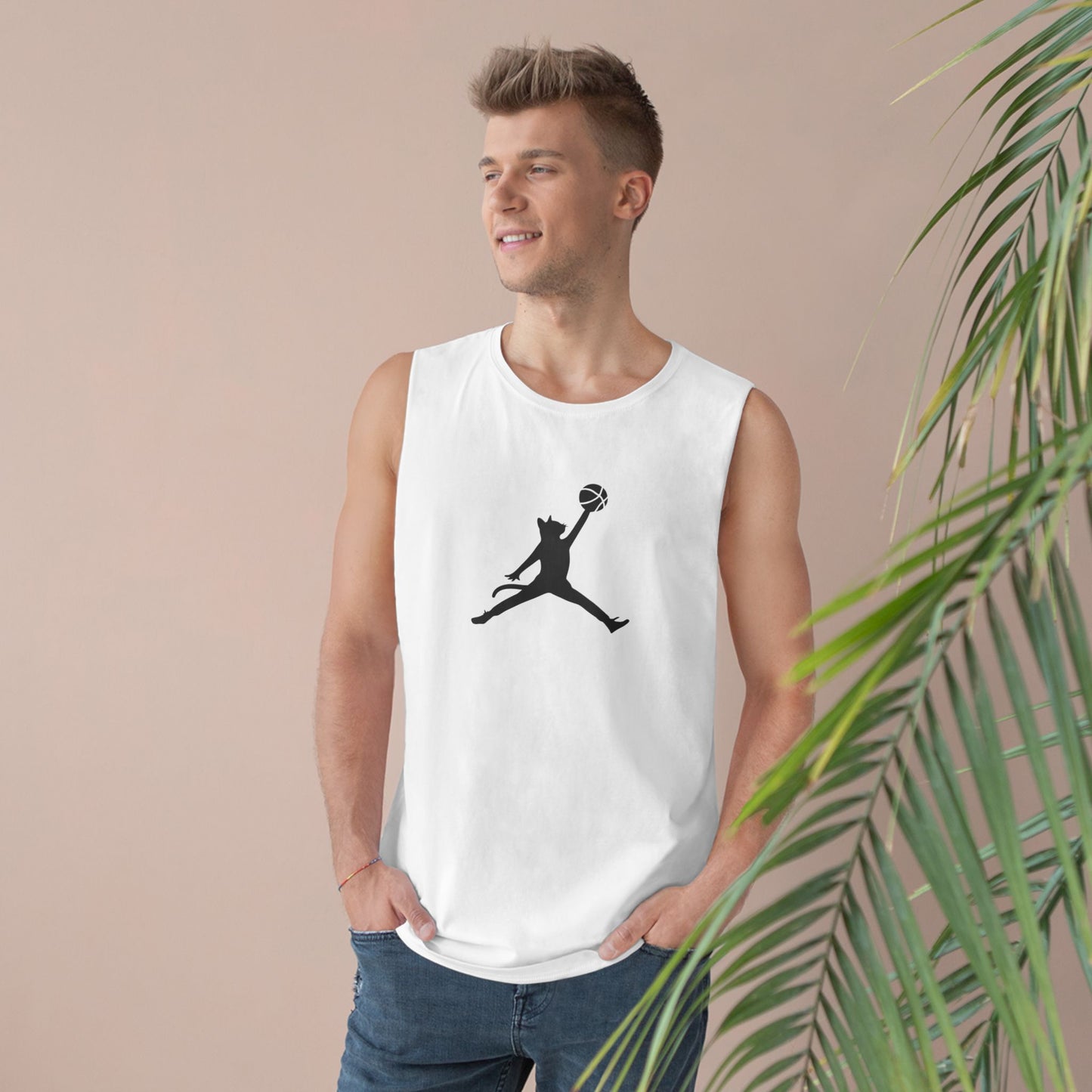 Meowchael Jordan Unisex Tank Top