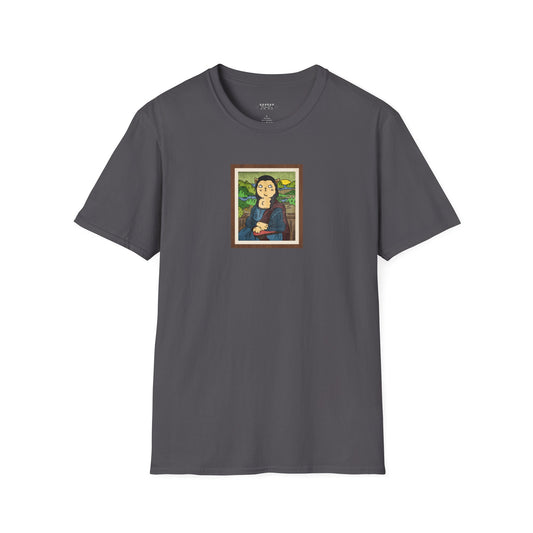 'Meowna Lisa' Funny Men's/Unisex T-Shirt