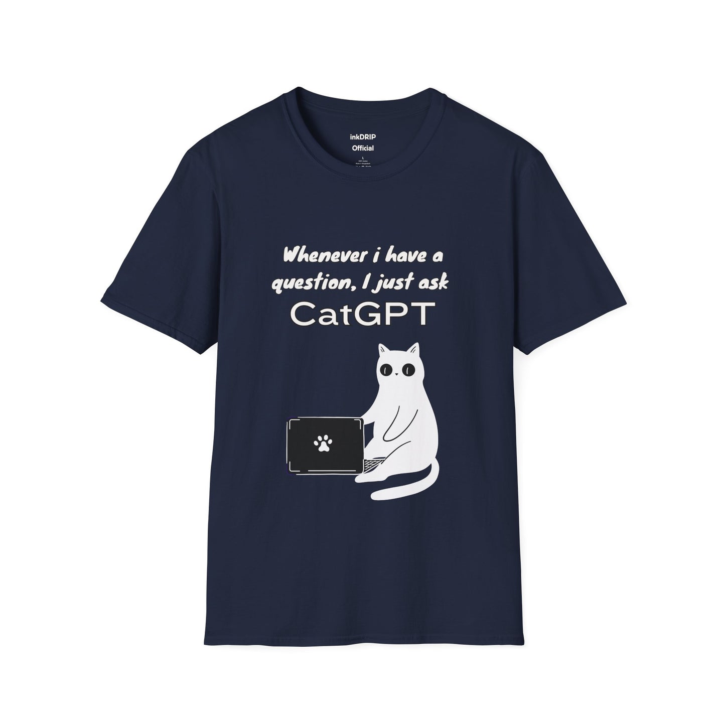 "Cat-GPT" Funny Women's T-Shirt