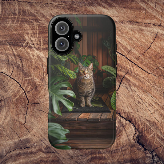 "Cat Gaze" Cat-Themed Phone Case iPhone 16