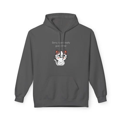 I Don't Give a Litter Unisex Hoodie