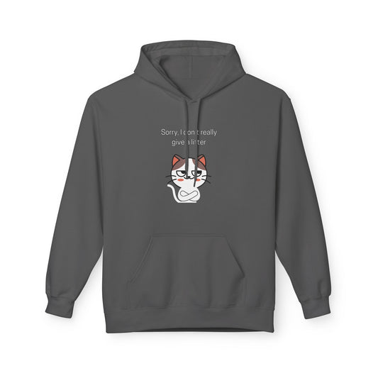 I Don't Give a Litter Unisex Hoodie