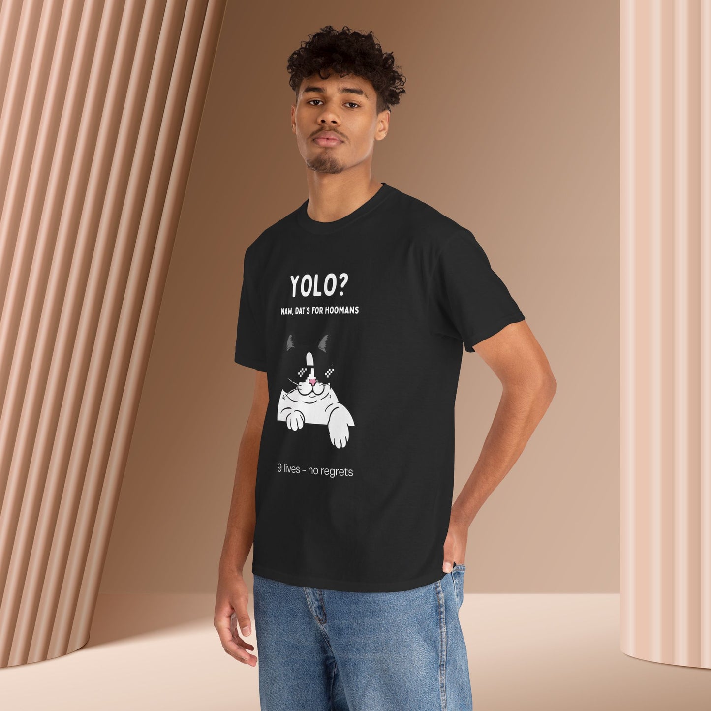 "YOLO? Dat's for hoomans" Funny T-Shirt