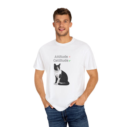 "Cat-titude" Funny Cat T-Shirt