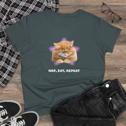 Nap Eat Repeat Women's T-Shirt