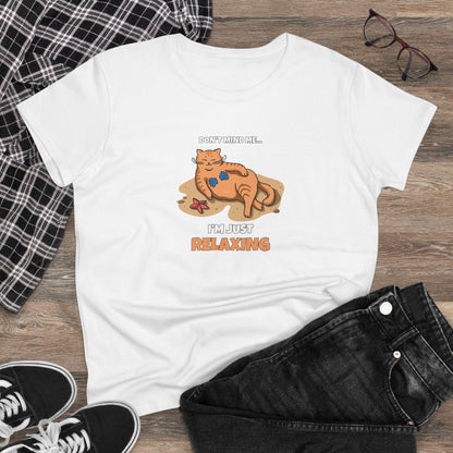 I'm Just Relaxing Women T-Shirt