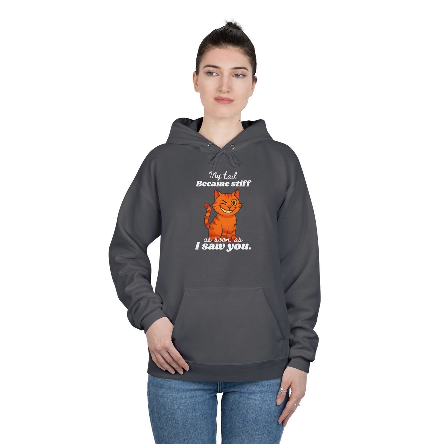 My Tail Got Stiff Funny Edgy Unisex Hoodie