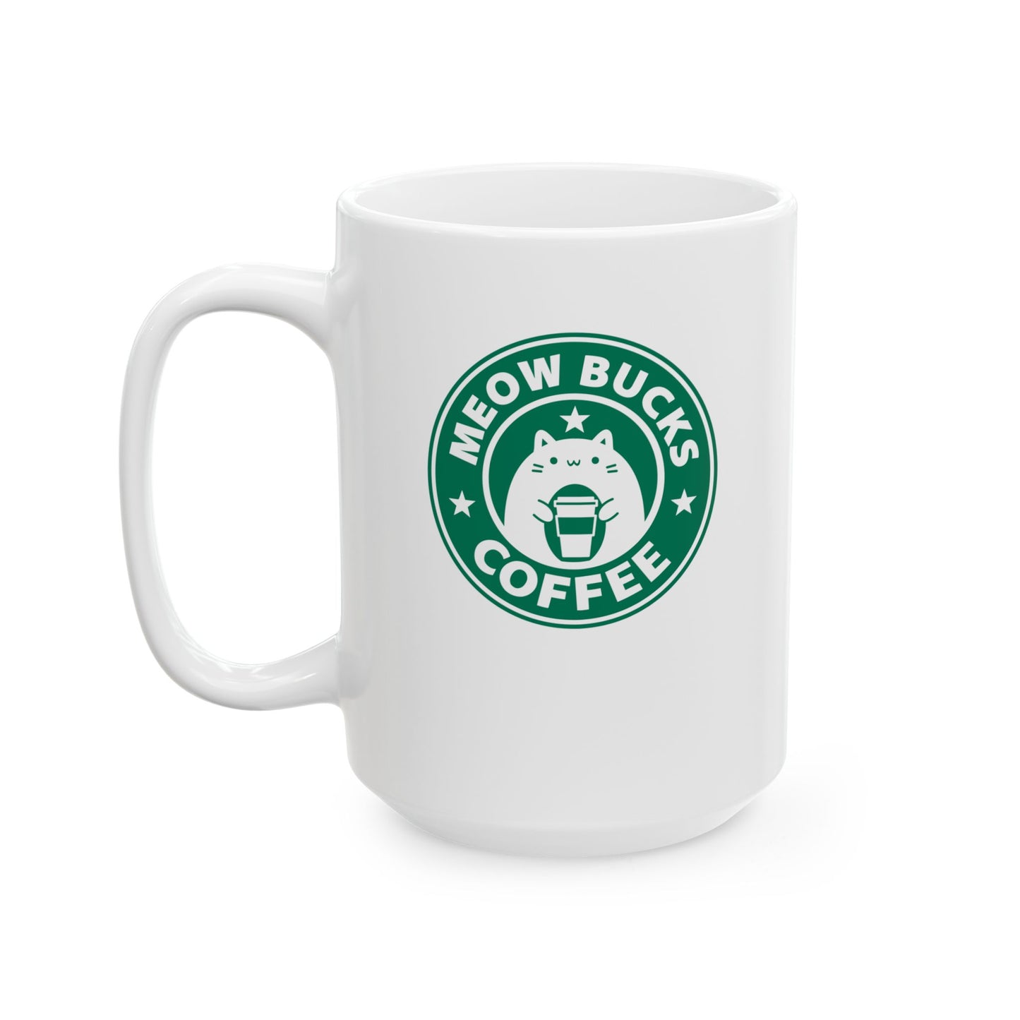 'Meowbucks Coffee' Coffee Mug