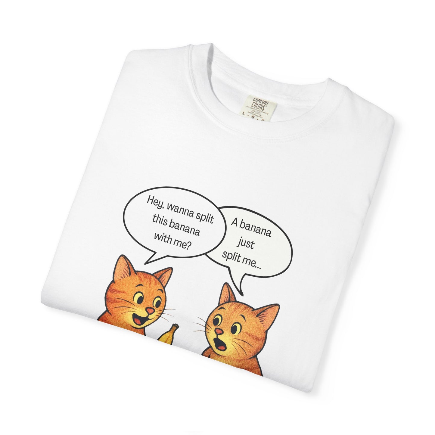 "Banana Split" - Funny Comic T-Shirt