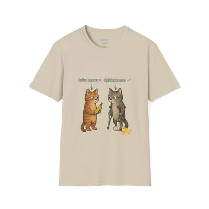 "Banana Split" Funny Cat T-shirt