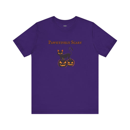 Pawsitively Scary Halloween Unisex Shirt