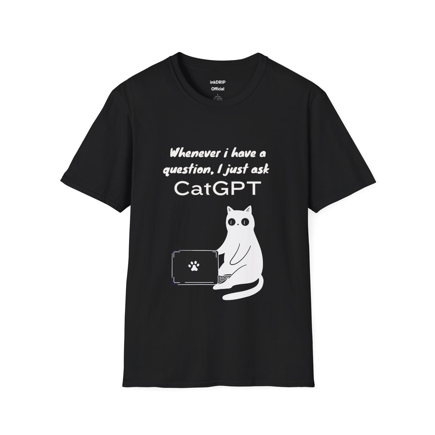 "Cat-GPT" Funny Women's T-Shirt