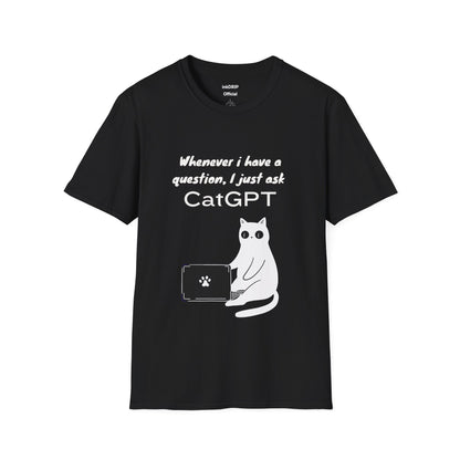 "Cat-GPT" Funny Women's T-Shirt