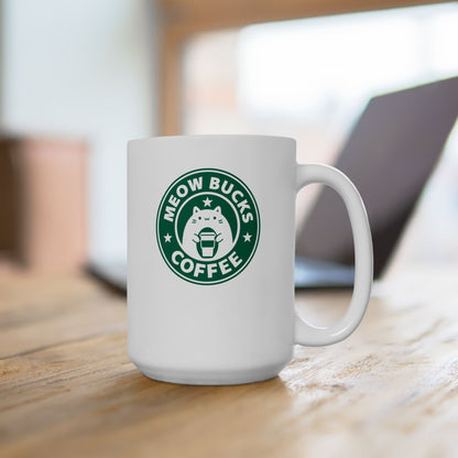 'Meowbucks Coffee' Coffee Mug