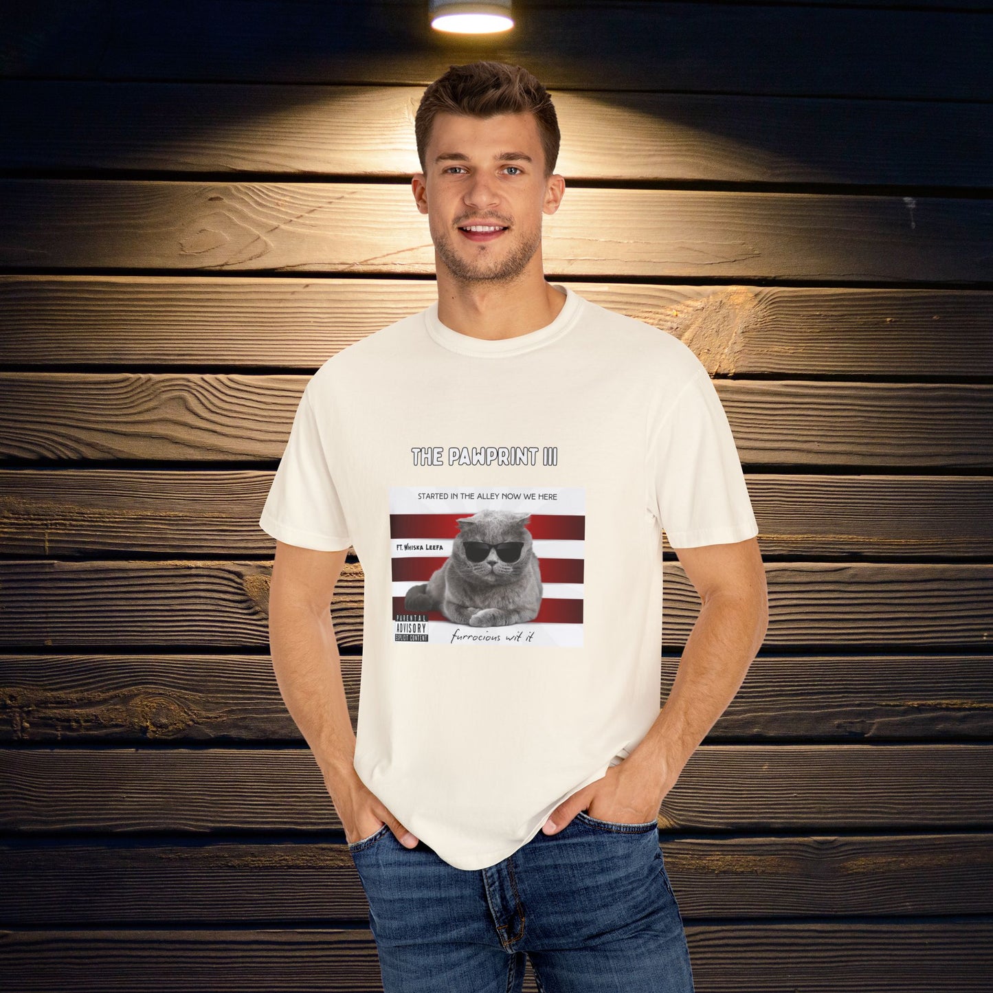 "The Pawprint III" Funny T-Shirt