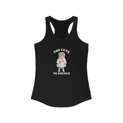 Too Cute to Pounce Women's Tank Top