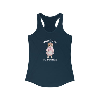 Too Cute to Pounce Women's Tank Top