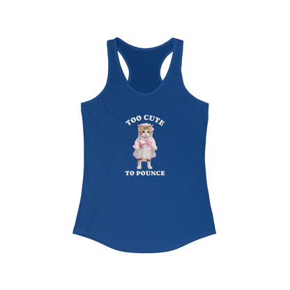 Too Cute to Pounce Women's Tank Top