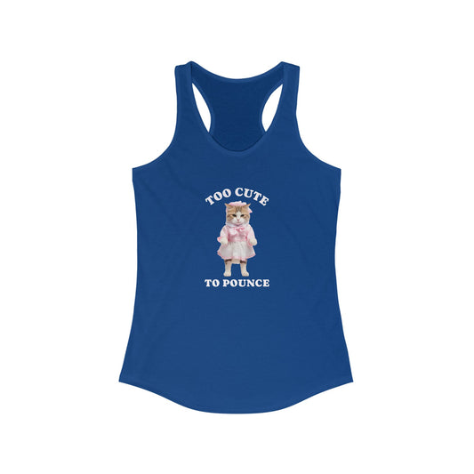 Too Cute to Pounce Women's Tank Top