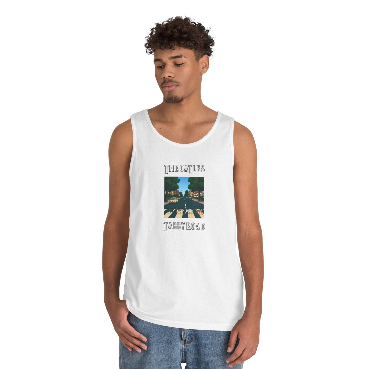 The Catles Tabby Road Men's/Unisex Tank Top
