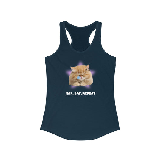 Nap, Eat, Repeat Women's Tank Top
