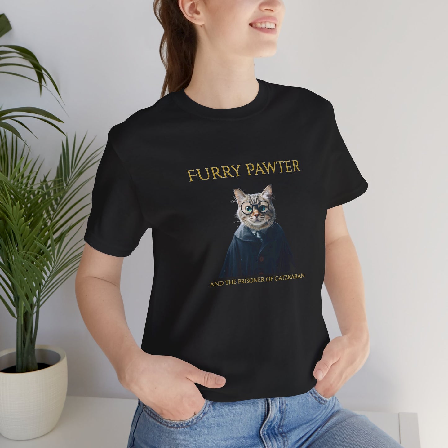 Furry Pawter and the Prisoner of Catzkaban Funny Unisex Shirt