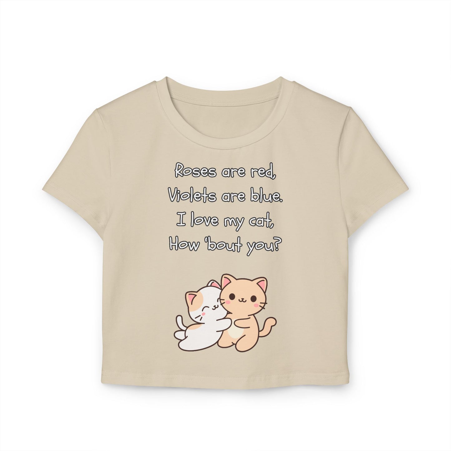 I Love My Cat - Women's Baby Tee