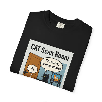 "CAT Scan" Funny Cat T-Shirt