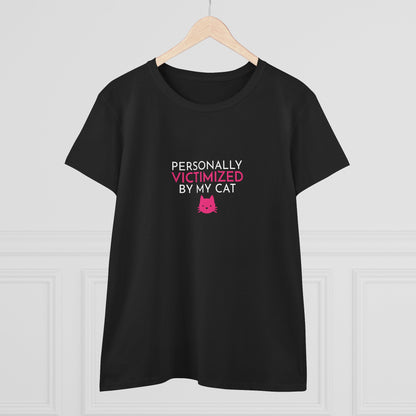 Personally Victimized by my Cat Women's T-Shirt
