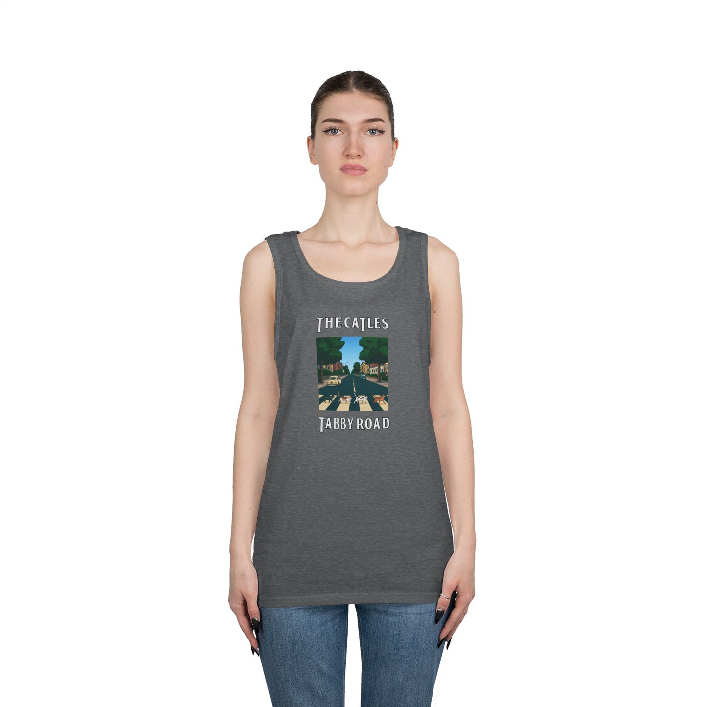 The Catles Tabby Road Men's/Unisex Tank Top