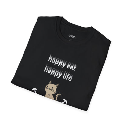 Happy Cat Happy Life Men's/Unisex