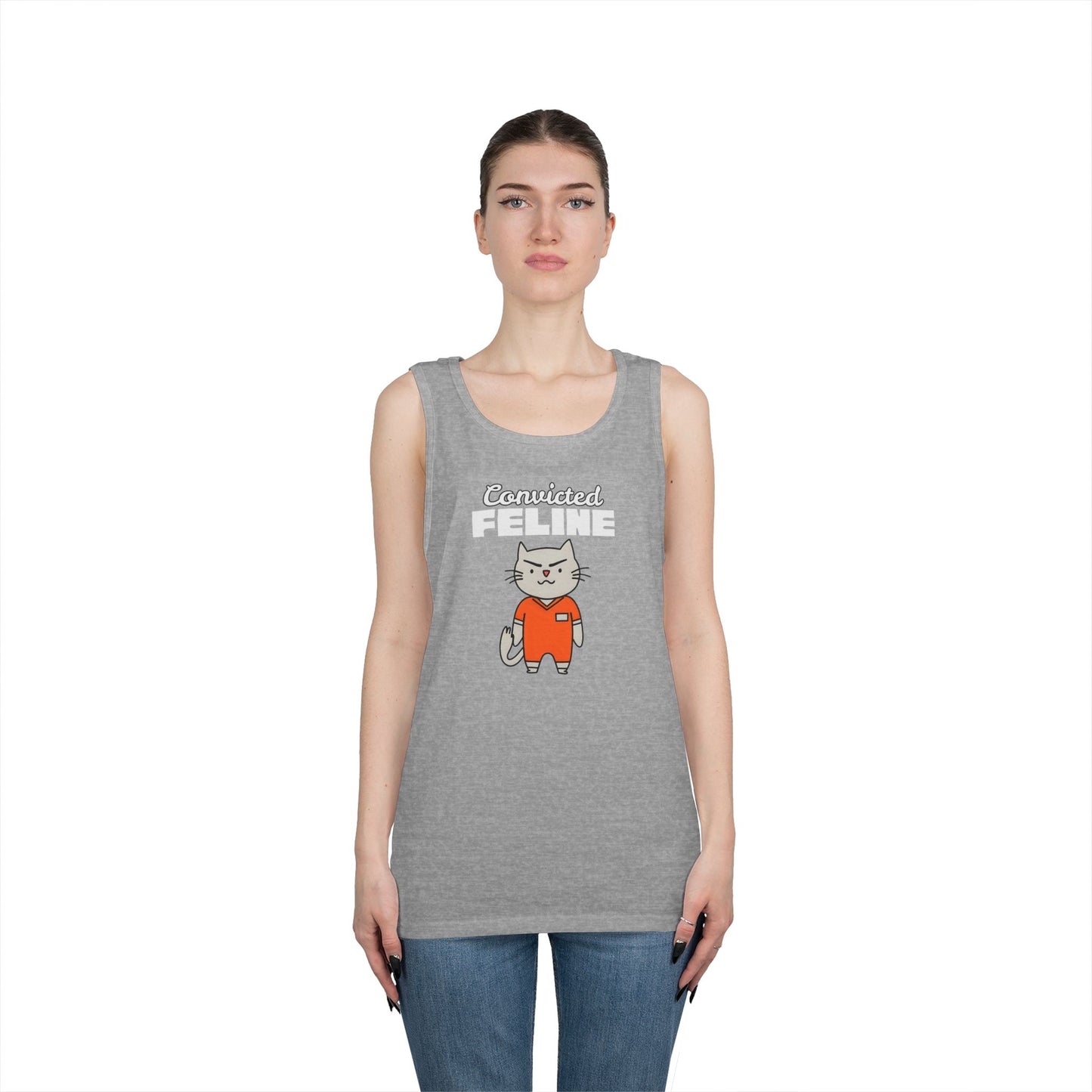 Convicted Feline Men's/Unisex Tank Top