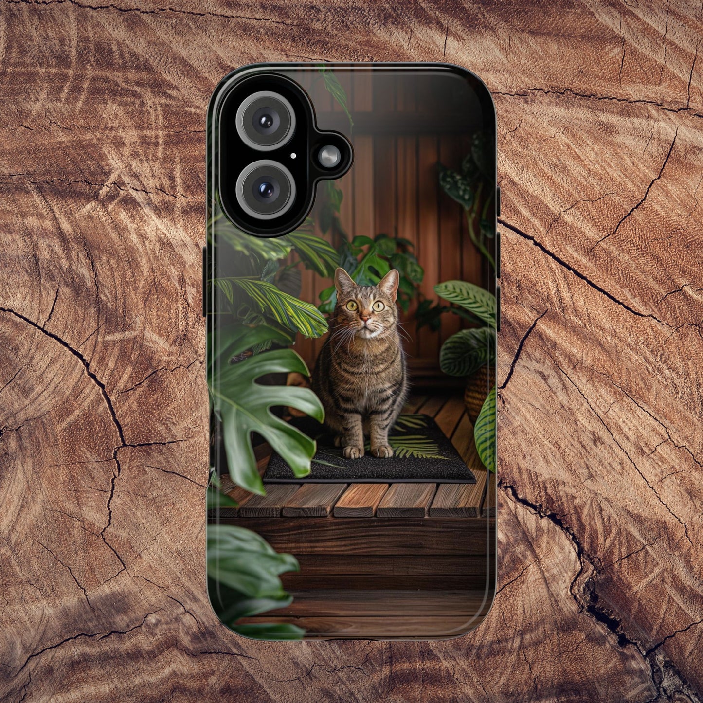 "Cat Gaze" Cat-Themed Phone Case iPhone 16