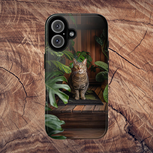 "Cat Gaze" Cat-Themed Phone Case iPhone 16