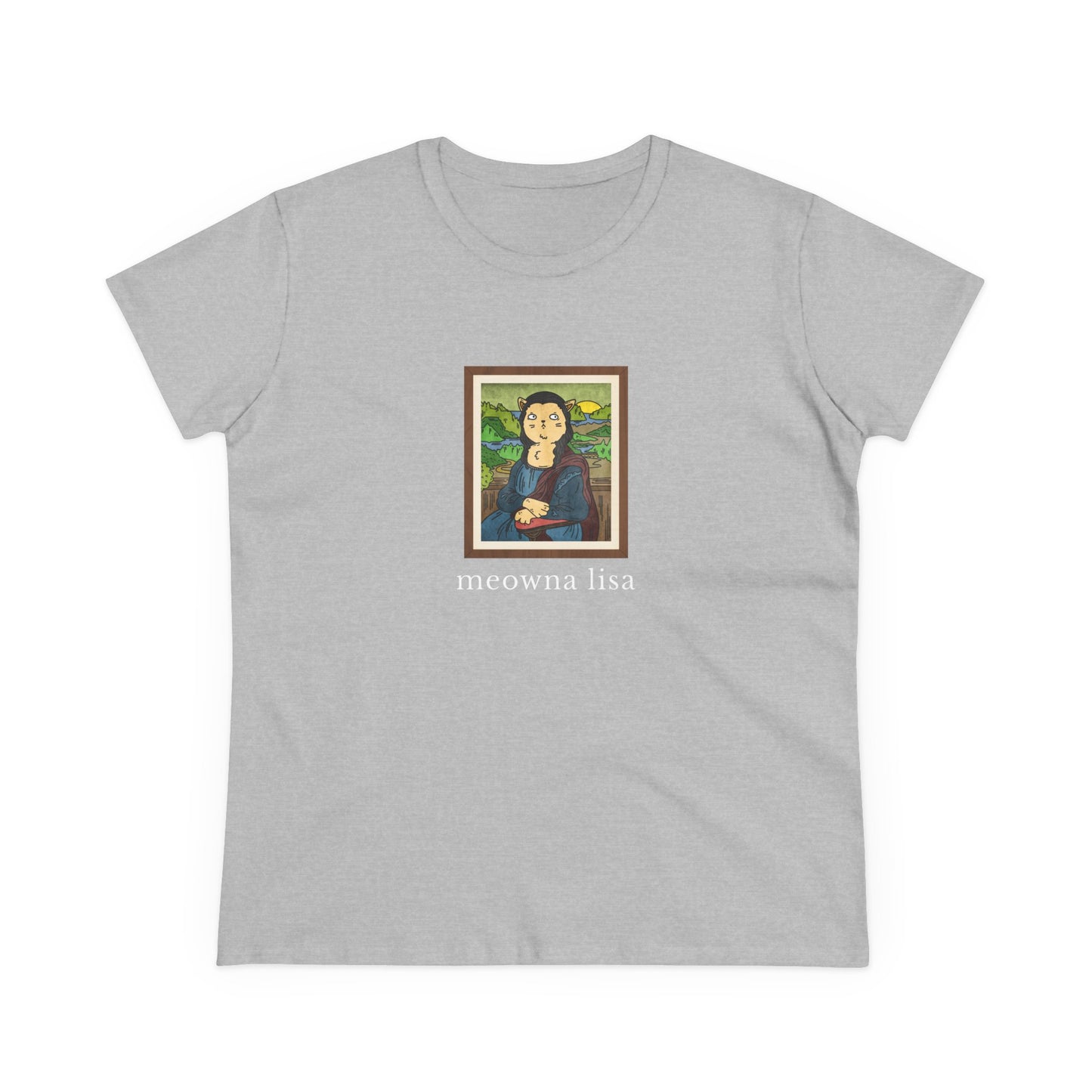 Meowna Lisa Women's T-Shirt