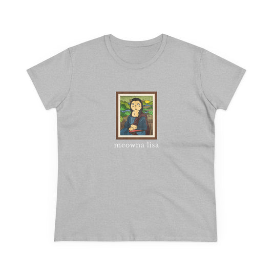 Meowna Lisa Women's T-Shirt
