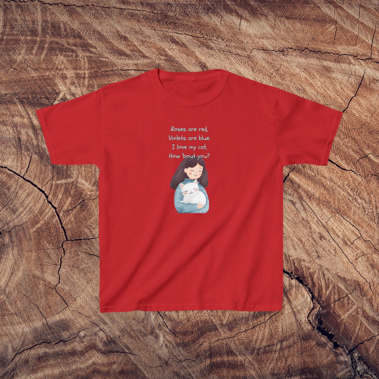 "I Love My Cat" - Adorable Kids' Tee
