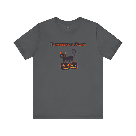 Pawsitively Scary Halloween Unisex Shirt