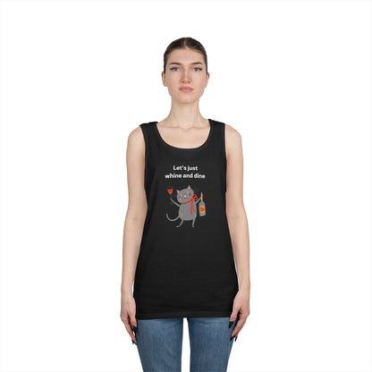 Let's Just Whine and Dine Men's/Unisex Tank Top