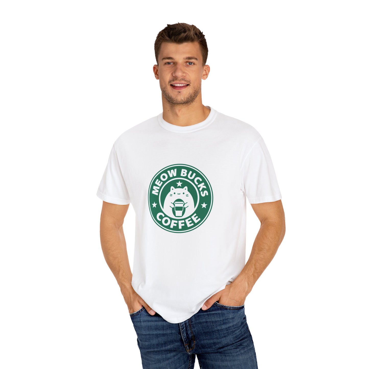 Meowbucks Coffee Unisex T-Shirt