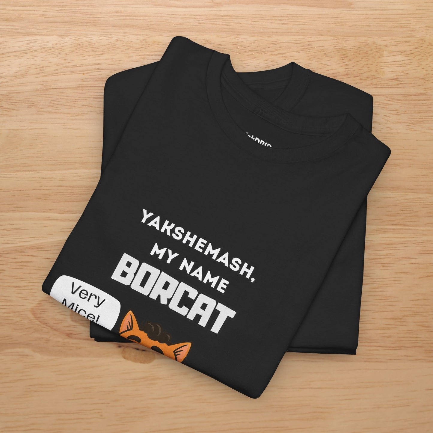 "BORCAT" Hilarious Women's Cat T-Shirt