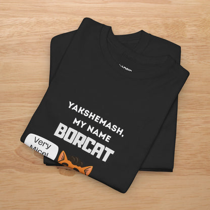 "BORCAT" Hilarious Women's Cat T-Shirt