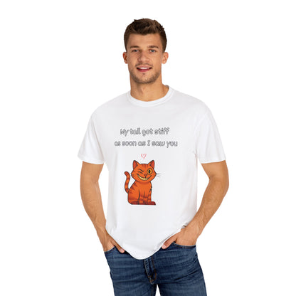 "Stiff Tail" Hilarious Bold & Edgy Cat T-Shirt