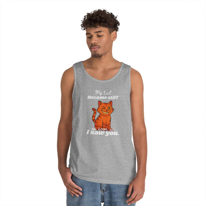 My Tail Got Stiff As Soon As I Saw You Men's/Unisex Edgy Tank Top
