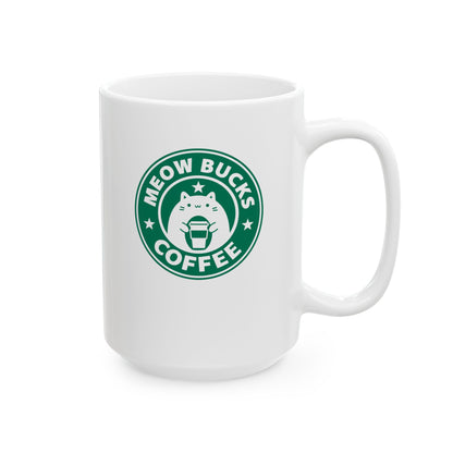 'Meowbucks Coffee' Coffee Mug