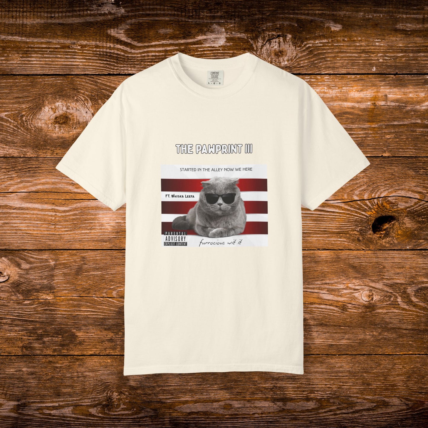 "The Pawprint III" Funny T-Shirt