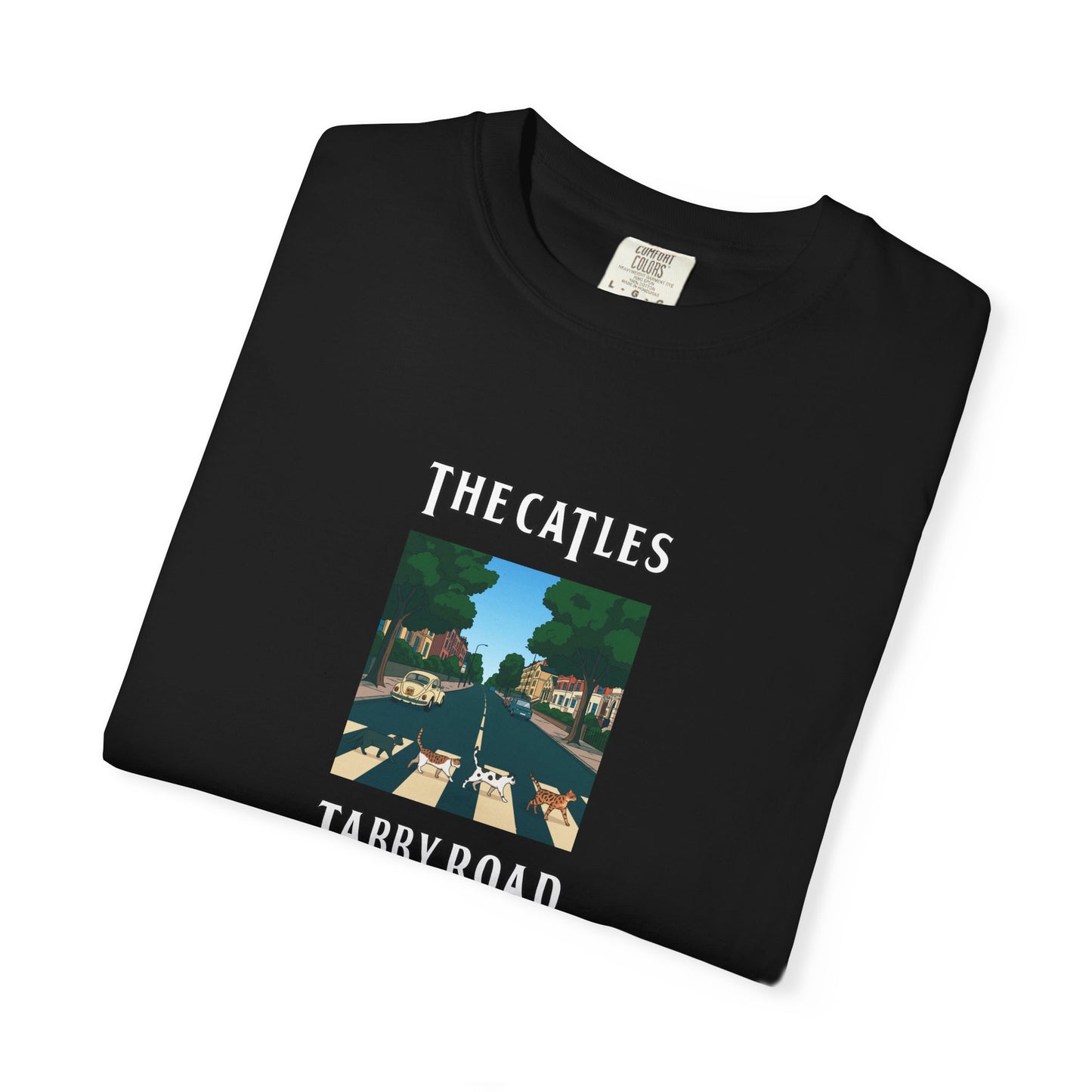 The Catles - Tabby Road Funny Men's/Unisex T-Shirt