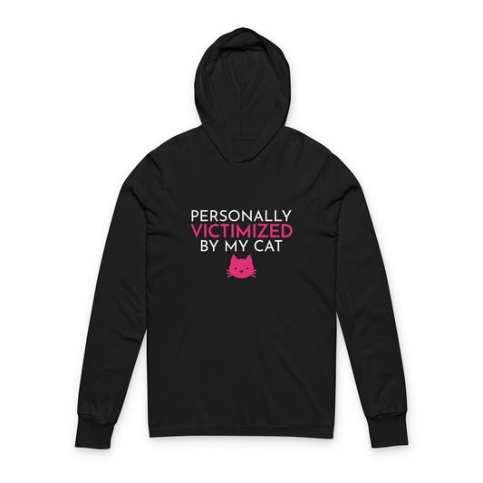 Personally Victimized by My Cat Funny Unisex Hoodie