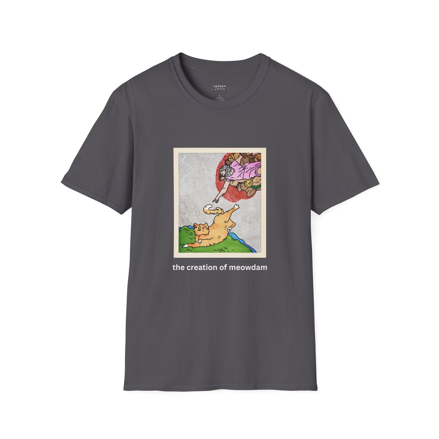 Creation of Meowdam Unisex T-Shirt