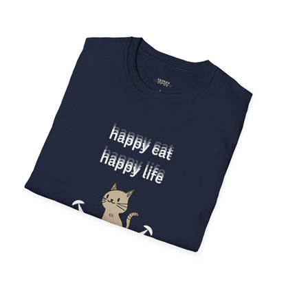 Happy Cat Happy Life Men's/Unisex